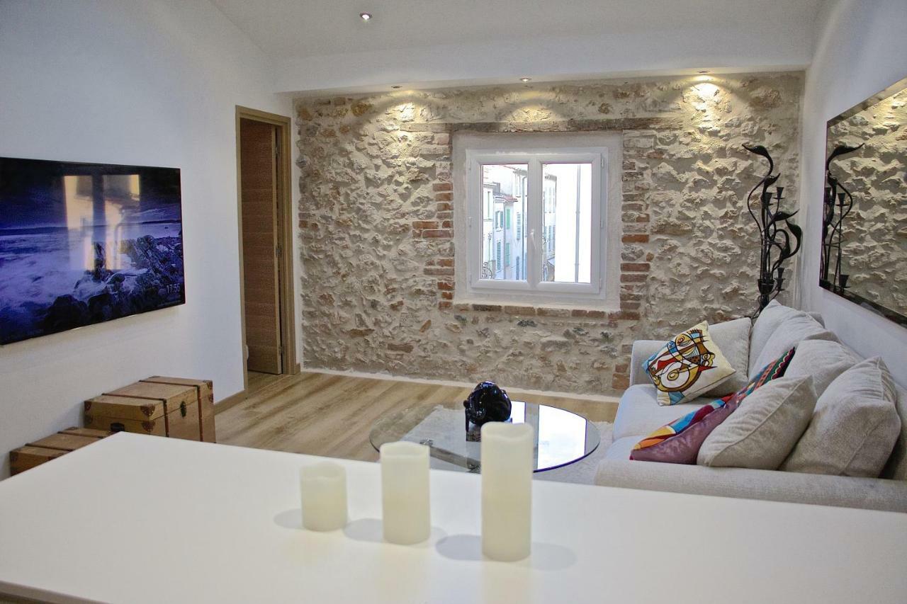 Duplex Fontaine - Appartement Duplex Coeur Vieil Antibes Old City Marche Provencal Dış mekan fotoğraf